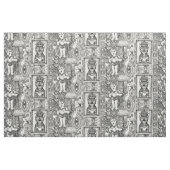 Vintage valentinische Kitsch-Halbperle Stoff (Fat Quarter (45,7 x 55,9 cm))