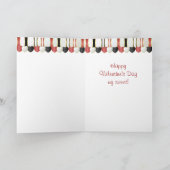 Vintage Valentinkarte für Kinder Feiertagskarte (Innenseite)