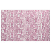 Vintage Valentinkirsche Rosa Stoff (Fat Quarter (45,7 x 55,9 cm))