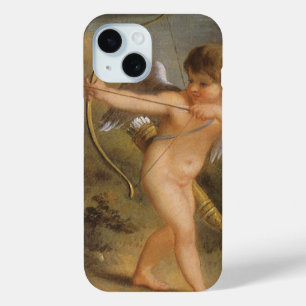 Vintage Valentinstag, Amor mit Bogen und Pfeil Case-Mate iPhone Hülle