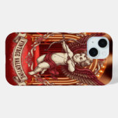 Vintage Valentinstag Case-Mate iPhone Hülle (Rückseite (Horizontal))