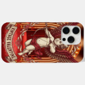 Vintage Valentinstag Case-Mate iPhone Hülle (Rückseite (Horizontal))