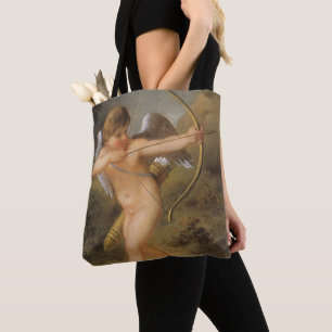 Vintage Valentinstag, Cupid mit Bogen und Pfeil Tasche