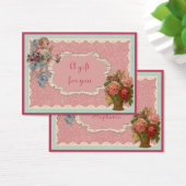 Vintage Valentinstag-Geschenketiketten (Schreibtisch)