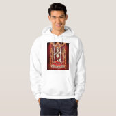 Vintage Valentinstag Hoodie (Vorne ganz)