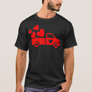 Vintage Valentinstag Liebe Bauernhof Tier lustig Y T-Shirt