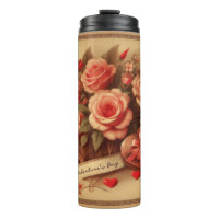 Vintage Valentinstag Schokolade und Blume
