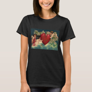 Vintage Valentinstag viktorianische Cherubim im Hi T-Shirt