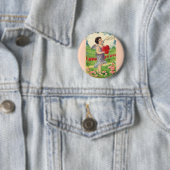 Vintage Valentinstag, viktorianischer Engel mit He Button (Beispiel)