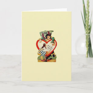 Vintage Valentinstagskarte von Dorothy und dem Vog Feiertagskarte