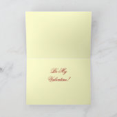 Vintage Valentintagskarte Feiertagskarte (Innenseite)