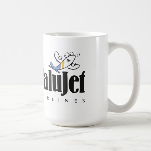 Vintage ValuJet Fluglinien-Glaswaren Kaffeetasse (Rechts)