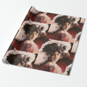 Vintage-Vampir-Geschenkpapier Geschenkpapier