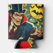 Vintage Vampire-Comicen Dosenkühler (Vorderseite)