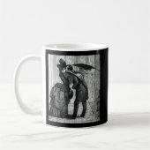 Vintage Vampire-Kaffee-Tasse Kaffeetasse (Links)
