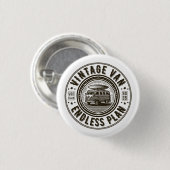 Vintage Van Endless Plan Button (Vorne & Hinten)
