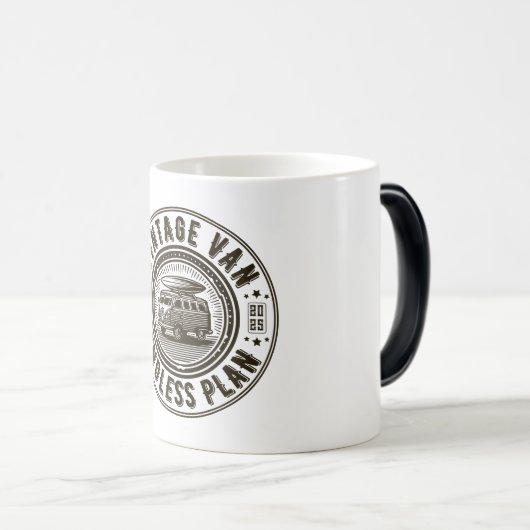 Vintage Van Endless Plan Verwandlungstasse (VorderseiteRechts)