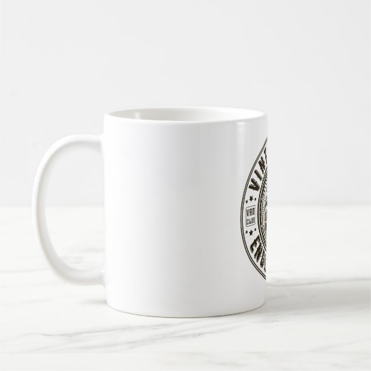 Vintage Van Endloser Plan Kaffeetasse (Links)