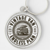 Vintage Van Endloser Plan Schlüsselanhänger (Vorne)