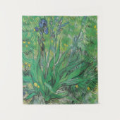 Vintage Van Gogh Iris Wandteppich (Vorderseite)