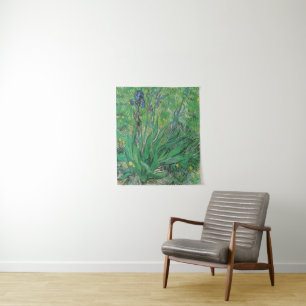 Vintage Van Gogh Iris Wandteppich