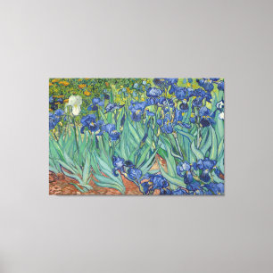 Vintage Van Gogh Irises Leinwanddruck