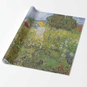 Vintage Van Gogh Marguerite Gachet im Garten W Geschenkpapier