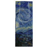 Vintage Van Gogh-Nacht Geschenktüte Für Weinflaschen (Vorderseite)