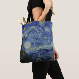 Vintage Van Gogh-Nacht Tasche
