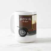 Vintage Van Kaffeetasse (Vorderseite Links)