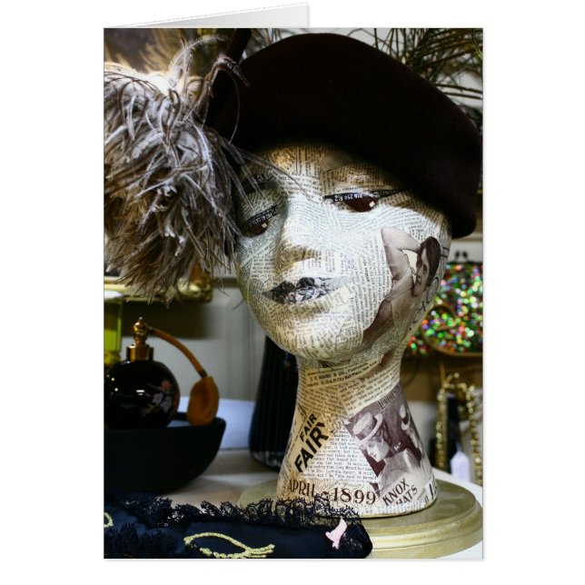 Vintage: Vanity Fair Model - Blank (Vorne)