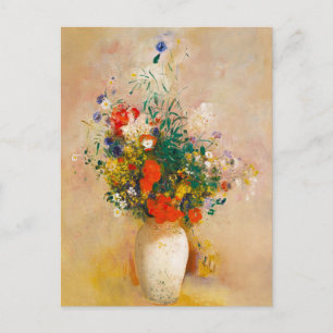 Vintage Vase der Blume (1906) von Odilon Redon Postkarte