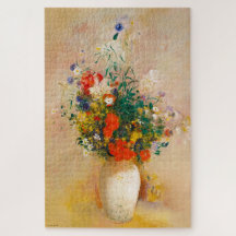 Vintage Vase der Blume (1906) von Odilon Redon
