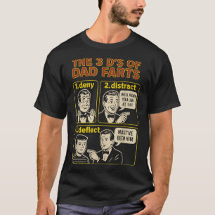 Vintage-Vater-Furzen-lustig-Vatertag-Furzen-Humor- T-Shirt