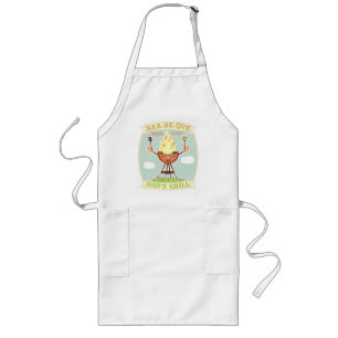 Vintage Vater GRILLEN der Vatertags-Schürze Lange Schürze
