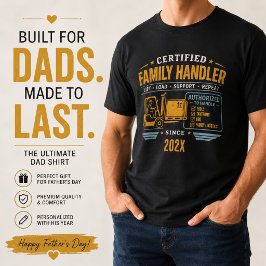 Vintage-Vater-Schwerlaststapler-Handler-Vater-Tags T-Shirt