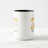 Vintage-Vater-Schwerlaststapler Tasse (Zentrum)