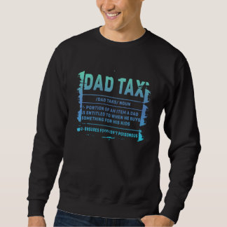Vintage-Vater-Steuerdefinition Männer Vatertag 4 Sweatshirt