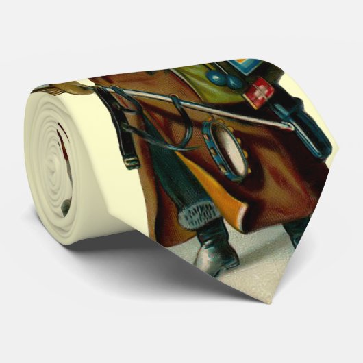 Vintage Vater-WeihnachtsKrawatte Krawatte (Gerollt)