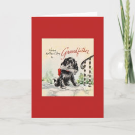 Vintage Vatertagskarte Karte