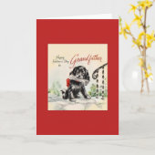 Vintage Vatertagskarte Karte (Gelbe Blume)