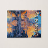 Vintage Vatikanstadt Puzzle (Horizontal)