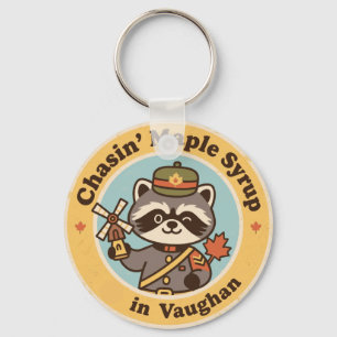 Vintage Vaughan Ontario Ahornsirup-Jagd Schlüsselanhänger