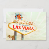 Vintage Vegas-Party Einladung (Rückseite)