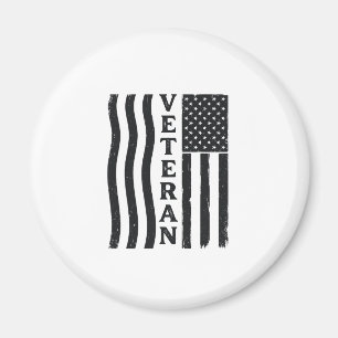 Vintage-Vektor-Shirt-Design der amerikanischen Fla Magnet