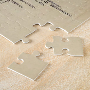 Vintage-Venedig-Italien-Kartenpuzzle Puzzle