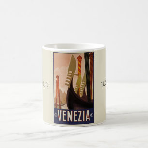 Vintage-Venedig-Plakat - Italien Kaffeetasse