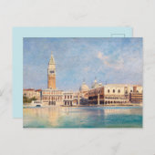 Vintage venezianische Malerei Postkarte (Vorne/Hinten)