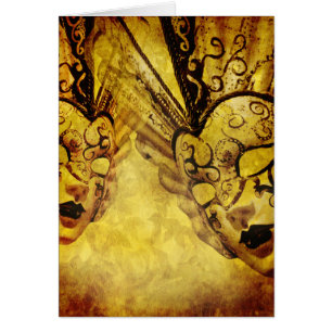 Vintage Venezianische Masken