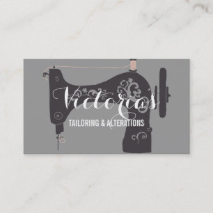 Vintage Veränderung Seamstress Schneider Visitenkarte